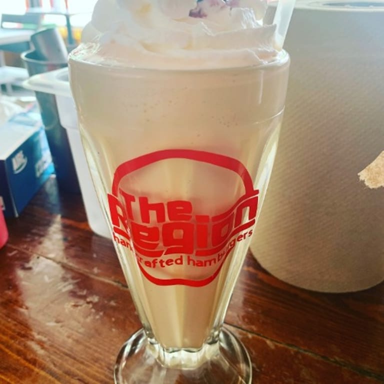 Delicious Vanilla Shake Awaits