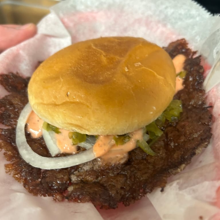 Delicious Hamburger Creations at Our Local Restaurant